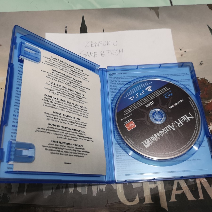 BD PS4 Nier Automata | Kaset Bluray Playstatuon 4 | Nier:Automata
