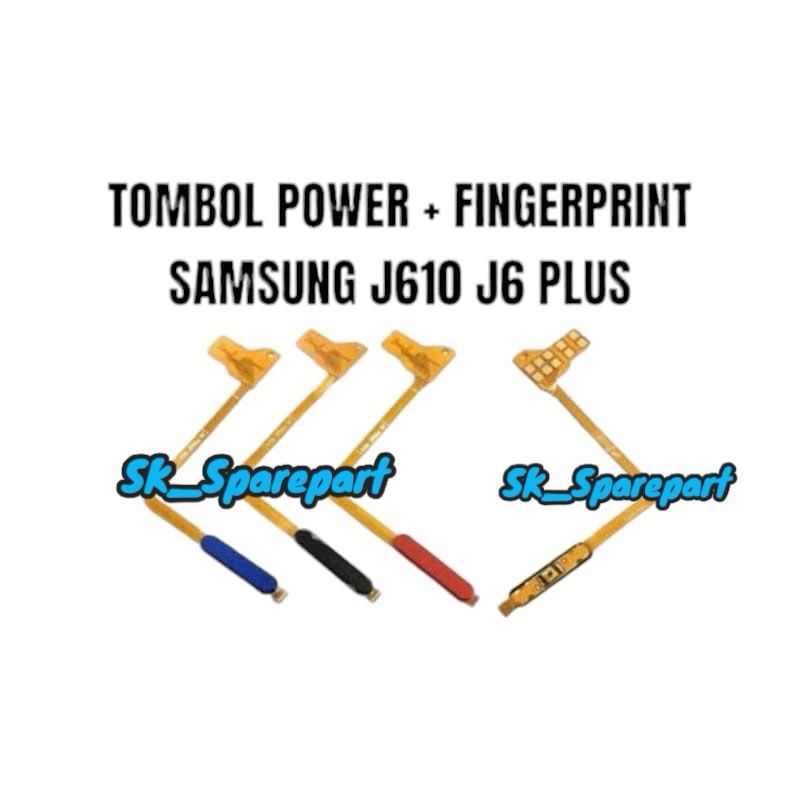 FLEXIBEL POWER ON OFF SAMSUNG J6+ / J6 PLUS / J610 FLEXIBEL TOMBOL ON OFF TOMBOL POWER