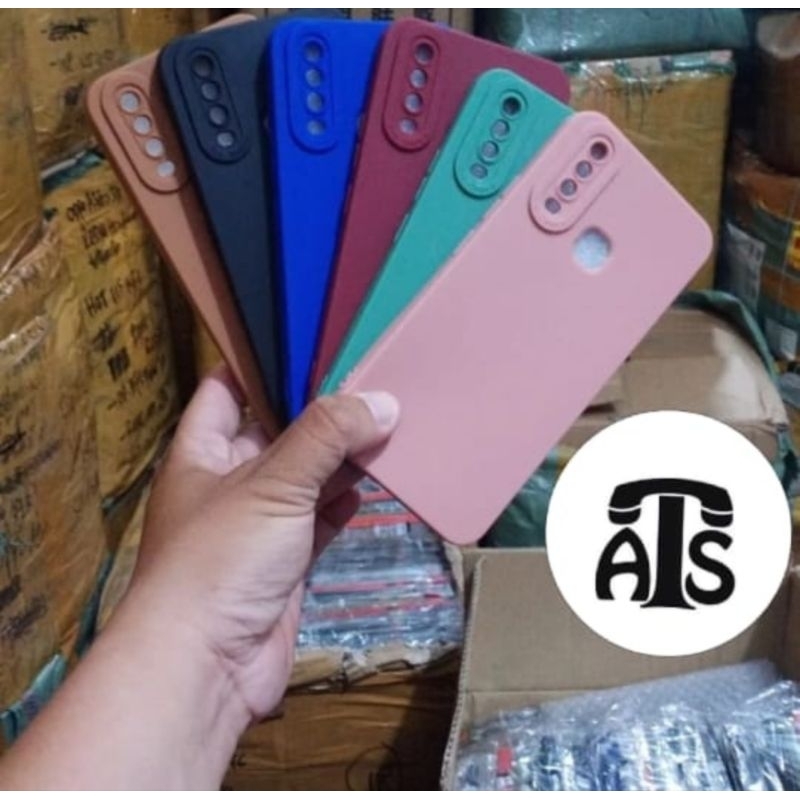 Handphone Vivo Y17 / Y15 / Y12 Silikon Pro Camera Macaron For Tipe Hp Vivo Y12 Vivo Y15 Vivo Y17 Mer