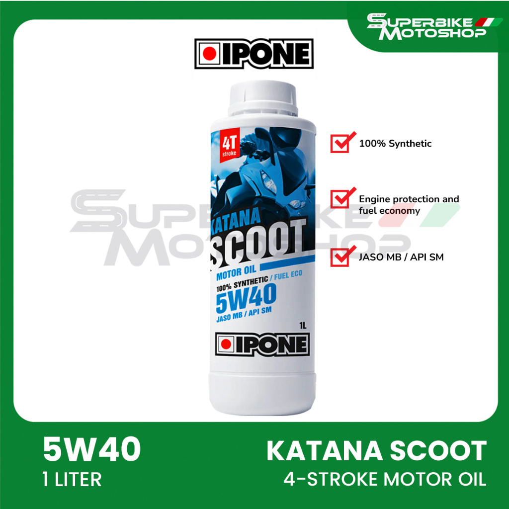 Ipone Katana Scoot - Oli Motor Matic Full Synthetic