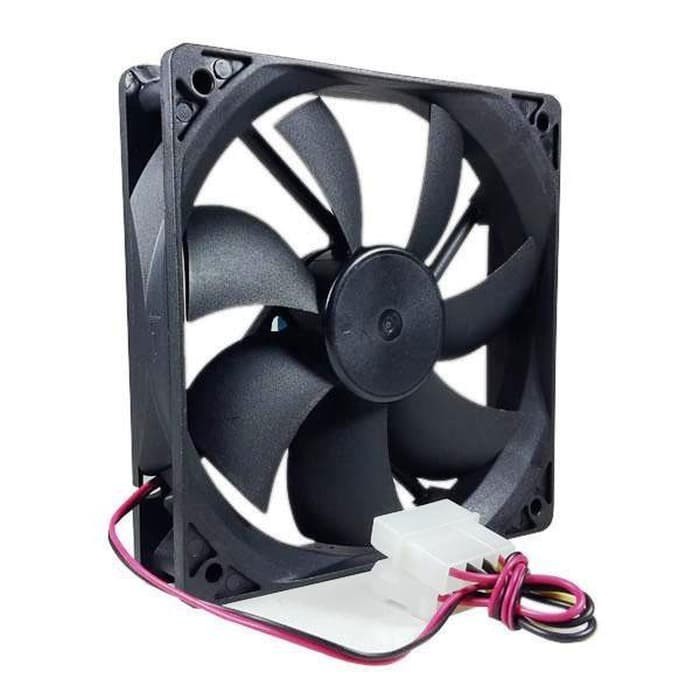 Fan Casing Hitam / Kipas PC 12 cm Hitam