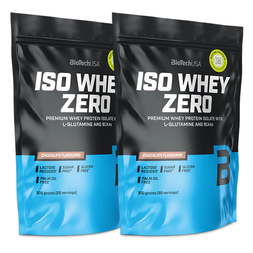 Biotech USA Iso Whey Zero 500 GRAM Whey Protein isolate Suplemen Olahraga