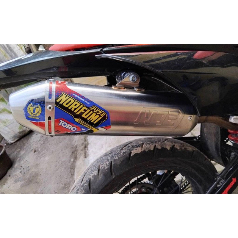 Knalpot Norifumi torc original Crf 150 Honda