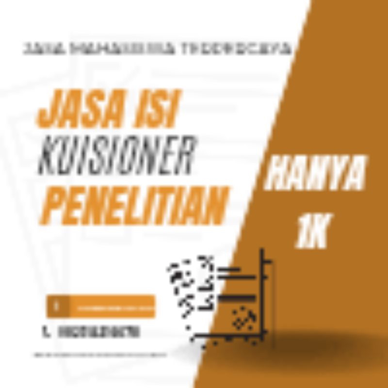 Jasa Isi Kuesioner Penelitian