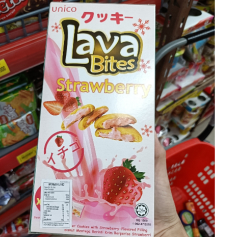 

Unico Lava Bites 120g Strawberry / hazelnut / matcha / Chocolate