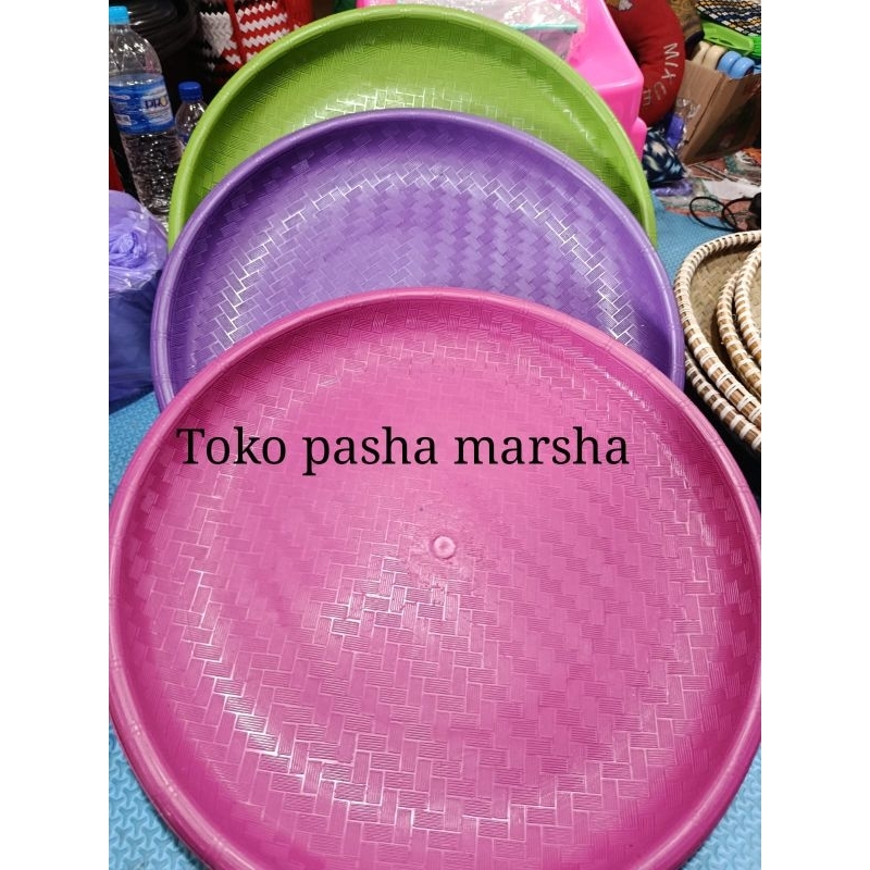 Nampan/Nyiru/Nampah/Tampah Plastik Jumbo Besar ukuran tampah 80 diameter ±60cm±/instant