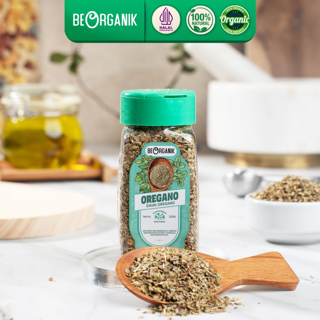 

Beorganik Oregano Dried / Oregano Kering / Herbs Rempah Penyedap Masakan