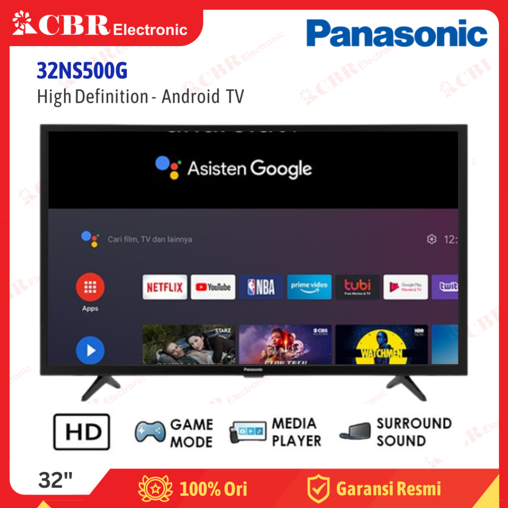 TV Panasonic 32 Inch LED 32NS500G (HD-Android TV)