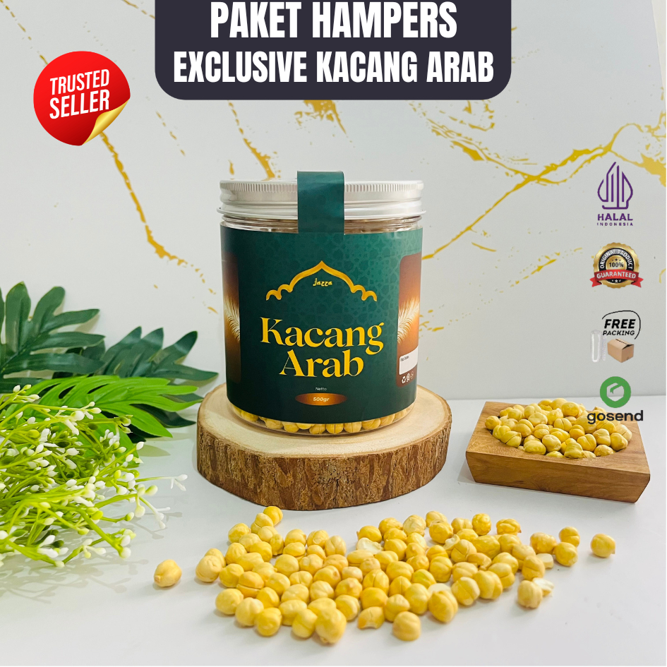 

Paket Hampers Toples Tabung Premium Original 100% Khas Arab Kacang Arab Oleh-Oleh Haji dan Umroh