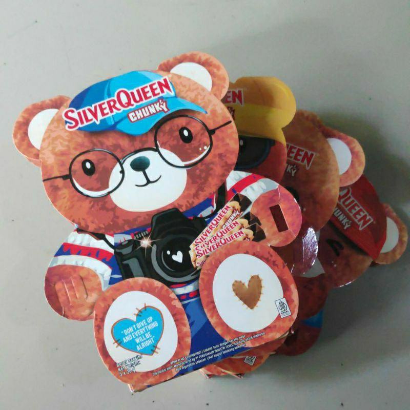 

Silverqueen Chunky Bear isi 3x26gr