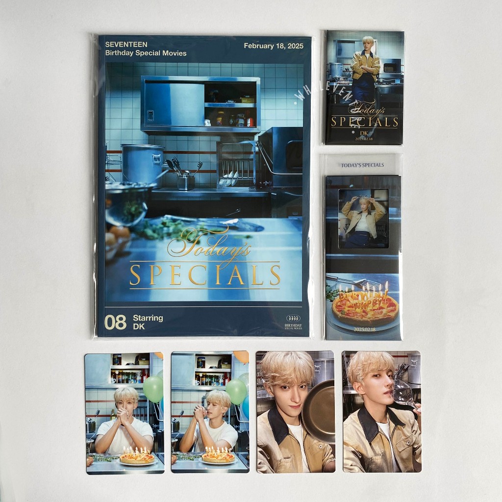 READY - SHARING DK BIRTHDAY BOX ver. 04 SHARING OFFICIAL ORI | BDAY KIT SEVENTEEN SVT | Magnet Photo