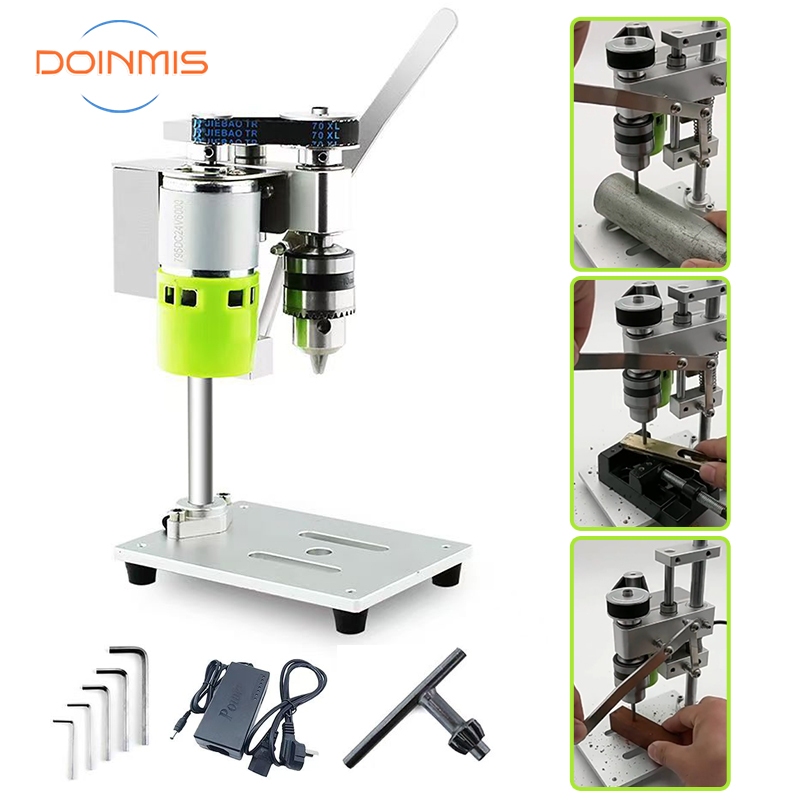 RENGGASTORE0 - MESIN BOR DUDUK MINI VARIABLE SPEED 1.5-10MM DIY KAYU LOGAM PLASTIK ALUMINIUM PRESISI