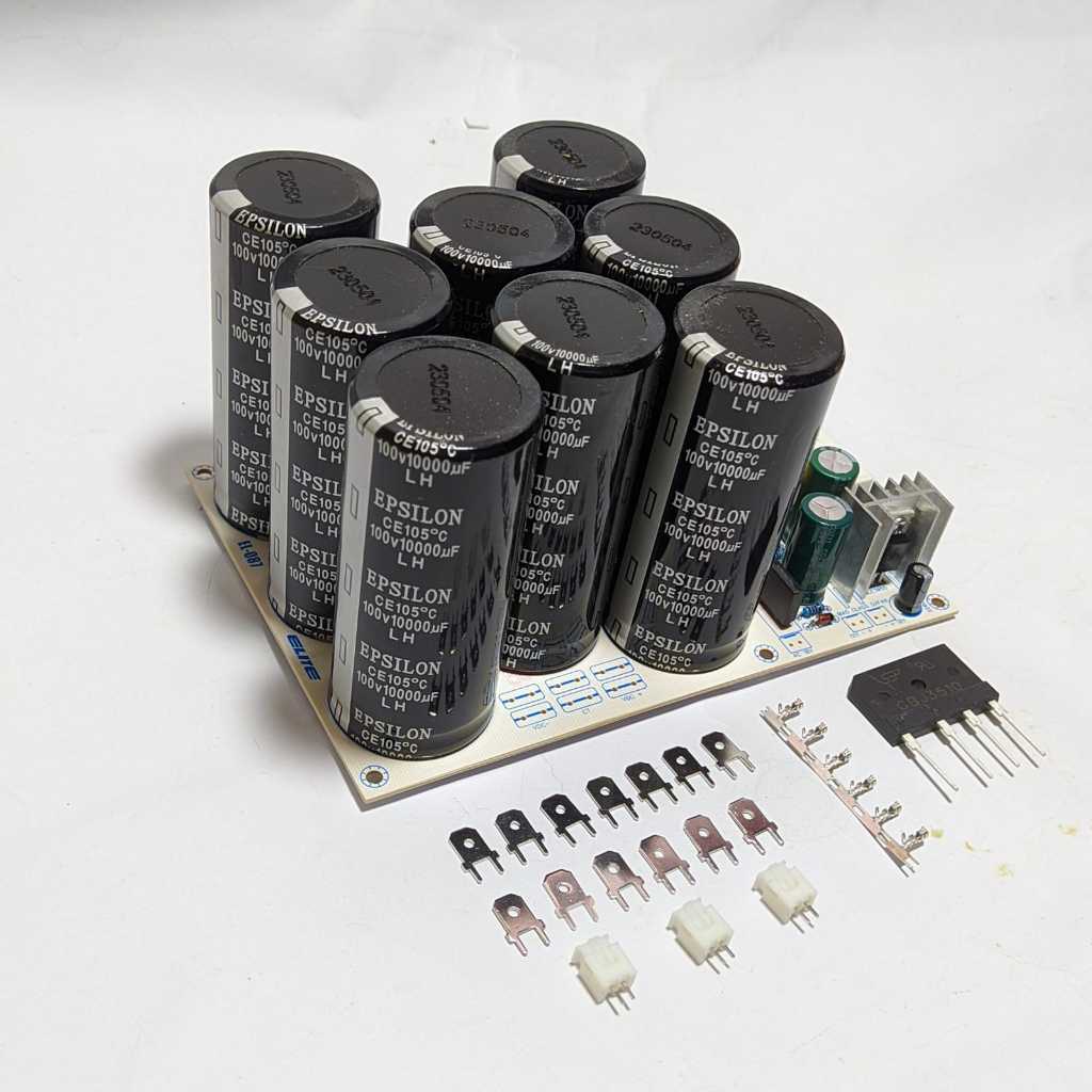 PSU ISI 8 ELCO ORIGINAL RIPPLE / EPSILON 10000uf 100v PLUS SOFTSTART