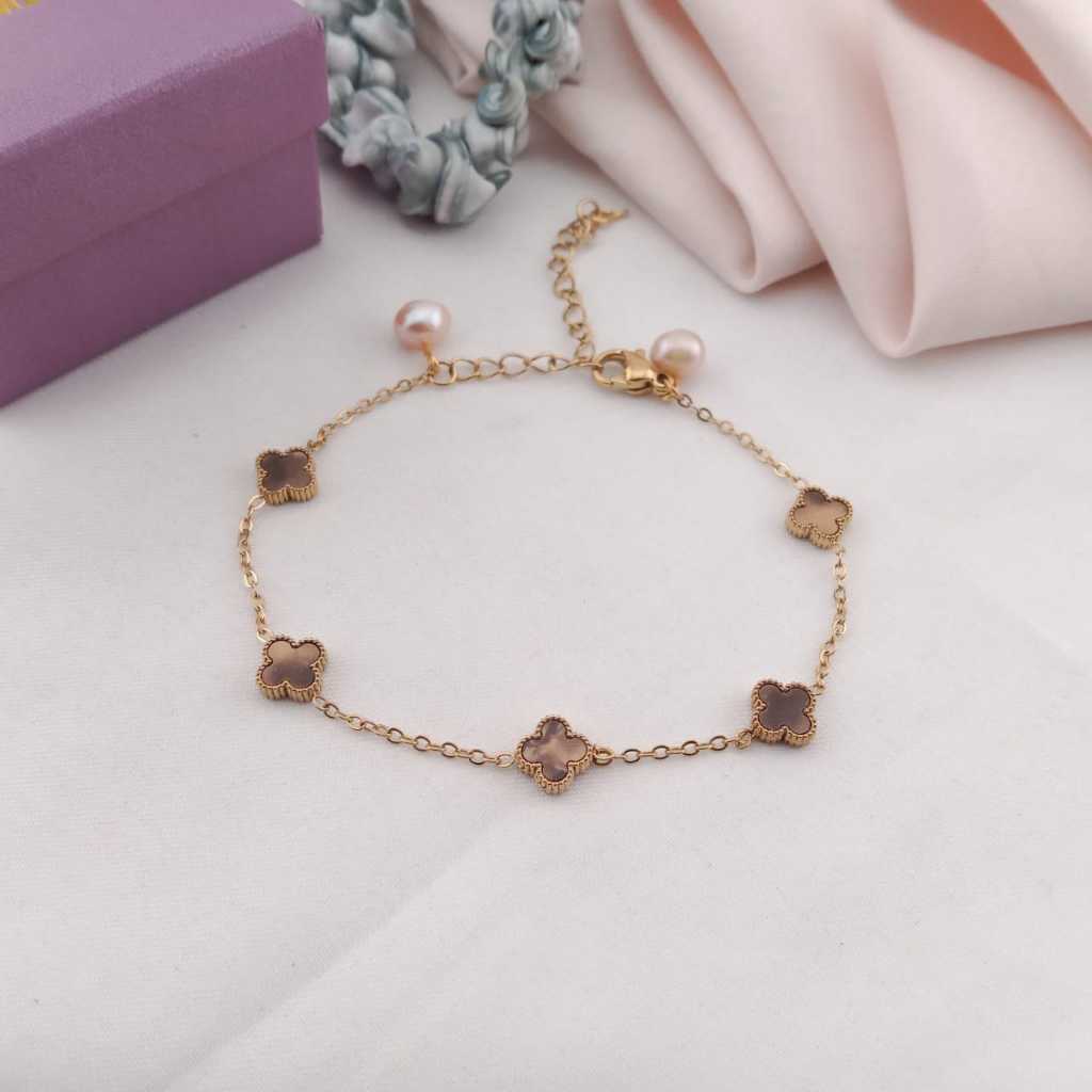 Gelang Mutiara Air Tawar Asli Lombok  - GT006