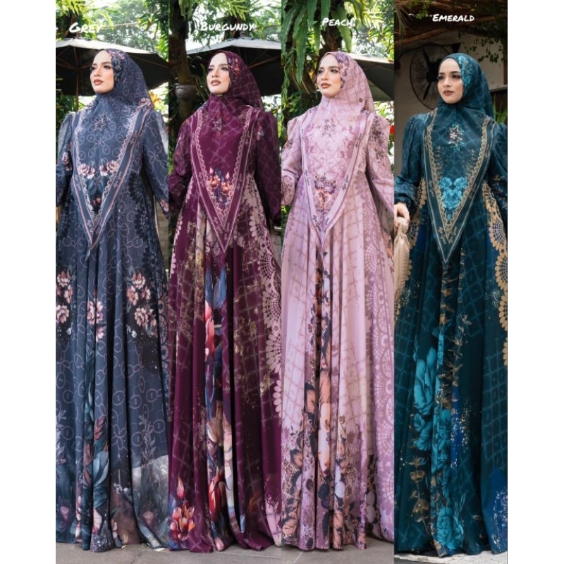 gamis Medina set hijab by alya