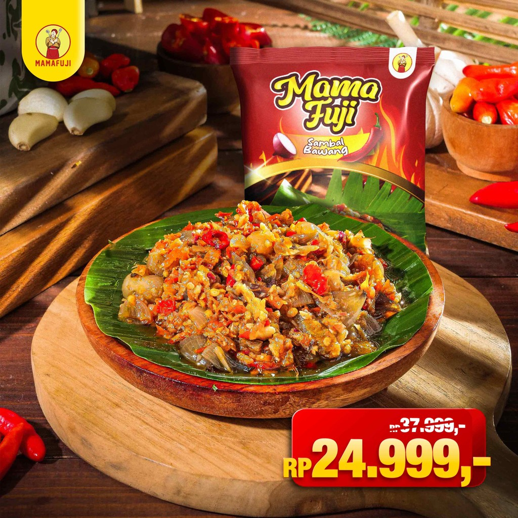 

[NEW LAUNCHING] Mamafuji - Sambal Bawang 150 Gram
