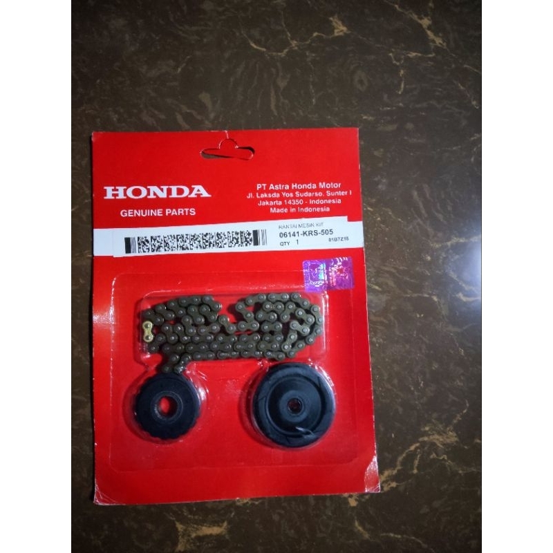 Rantai Keteng Mesin Rantai Mesin  set Legenda, Supra Fit, Fit New Motor Honda Kualitas OEM Original 