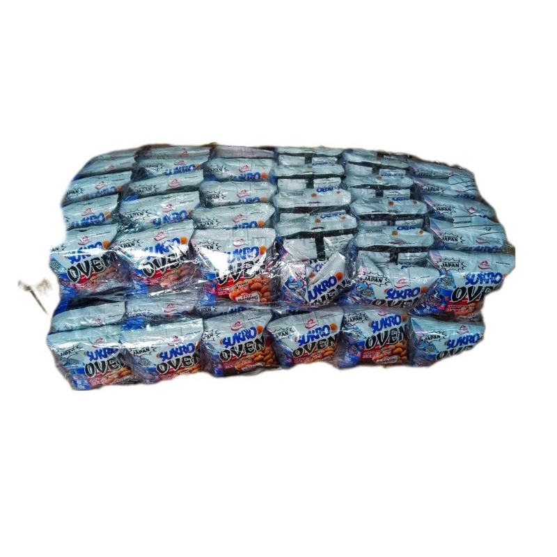 

Dua Kelinci Sukro Oven Bawang/Garlic Flavor Isi 60pcs 11g x 6 Renteng (1 bal)