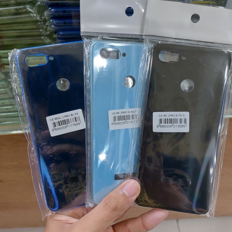REALME 2 PRO HOUSING KESING FULLSET BACKDOOR PLUS BAZEL RING KAMERA CASING CASE BATERAI TUTUP MESIN 