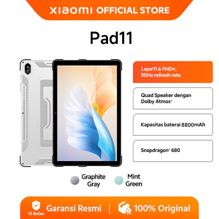 【Freeware Mouse Keyboard】XIAOMI Tablet Android Pad Pad11(8GB+128GB)10.1inch"IPS Screen Tablet Androi