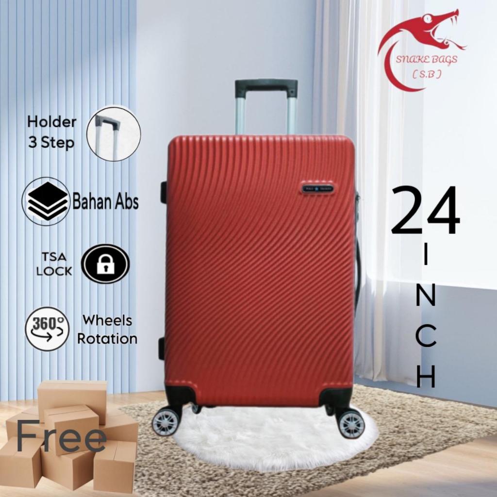 MERDEKA SALE KOPER 24 INCH KOPER BAGASI BISA COD, Tahan banting, anti air dan ringan 701 Koper 24inc