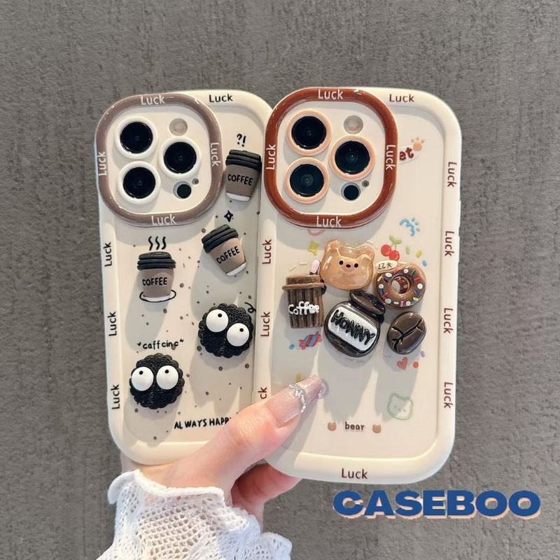 Casing HP Case 3D Boneka Doll Softcase Hardcase Android Iphone Untuk Tipe HP Xiaomi Redmi Poco