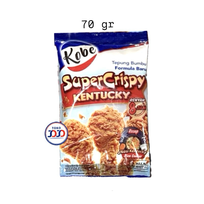 

Tepung Kobe Kentucky Super Crispy 70 gram