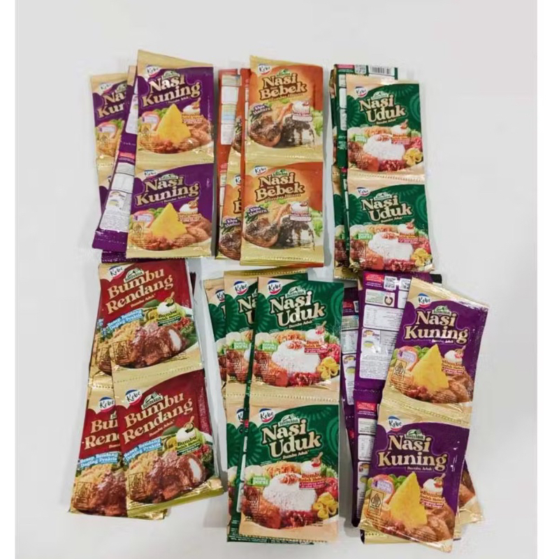 

Kobe Bumbu Aduk Instant 1 Renceng 10 SACHET Nasi Uduk Nasi Kuning Instan