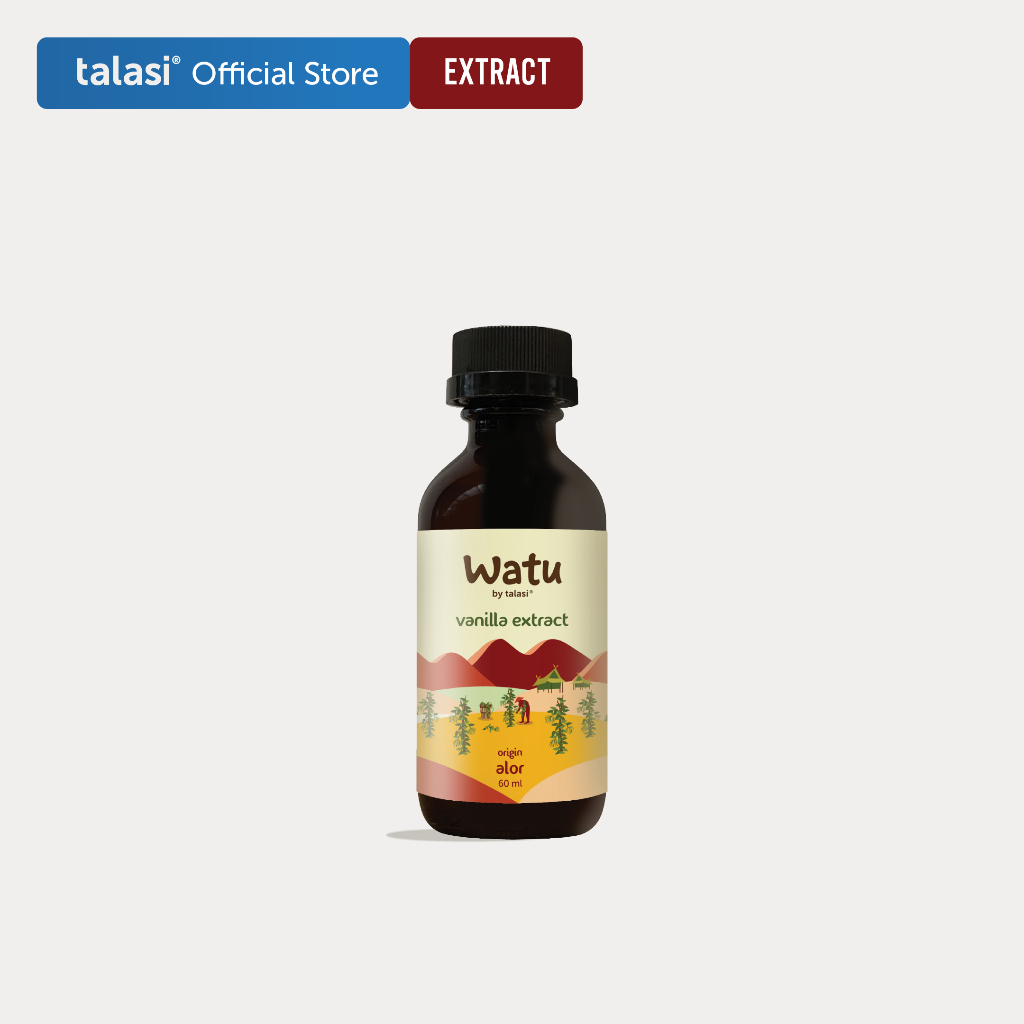 

Watu Vanilla Extract - Vanilla Ekstrak Asli Alor 60ml