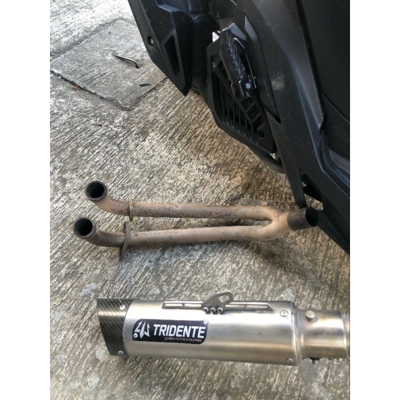 Knalpot Tridente R25 3 Suara