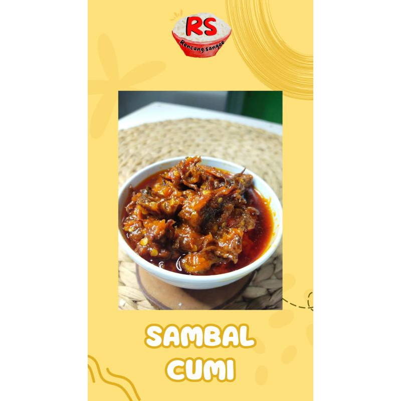 

Sambal Cumi Jeletot 100gr