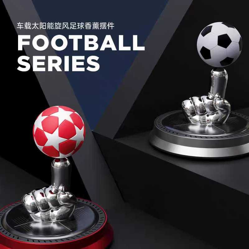 Parfum Pajangan Mobil Motif Sepak Bola Tenaga Surya Matahari  ( Sukses )