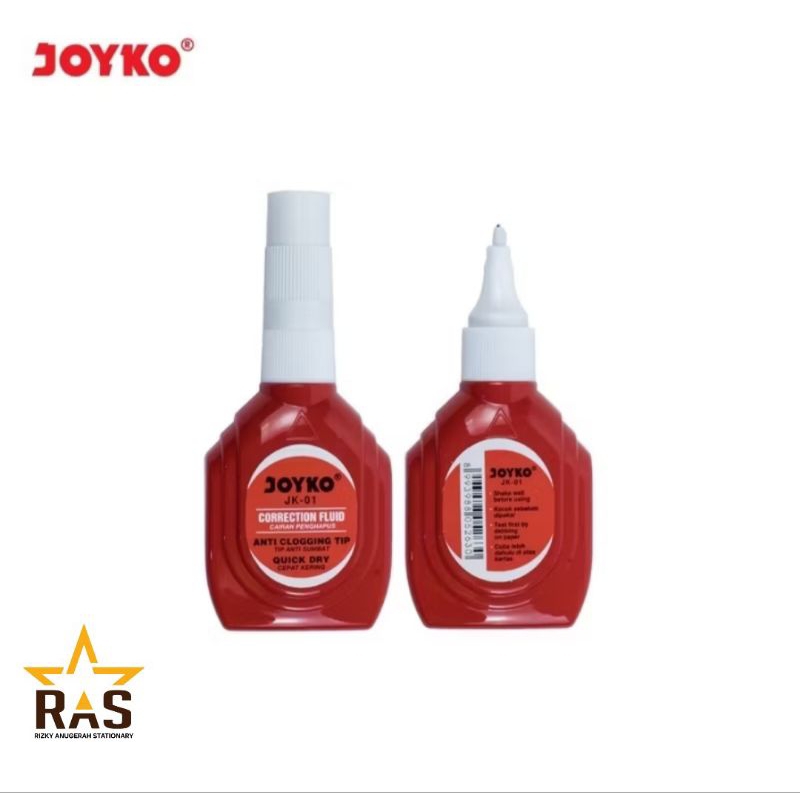 

( Grosir & Ecer ) Tipex Correction Fluid Joyko JK-01