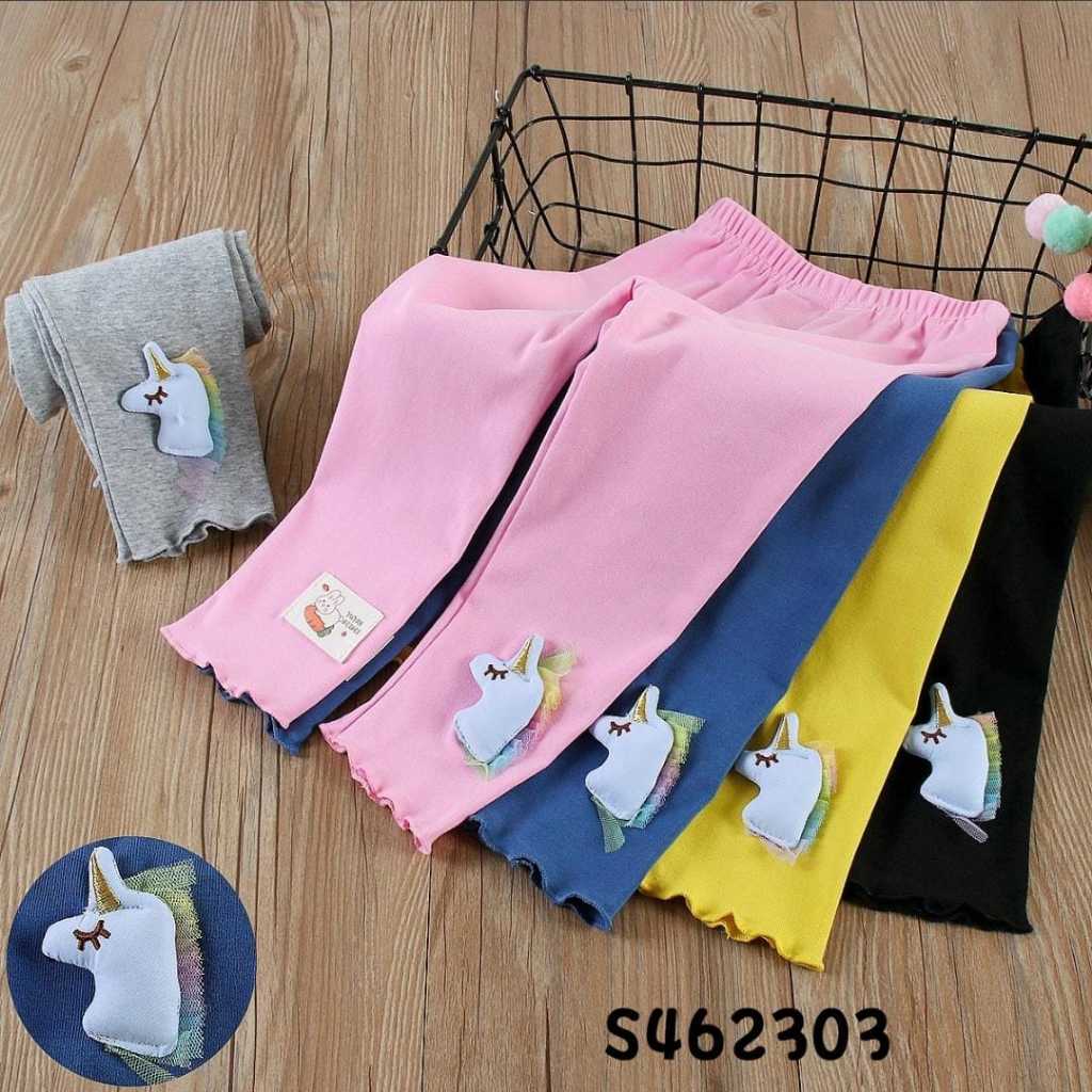 GROSIR 5pcs Legging Boneka IMPORT 1-4th / Legging Wayne / Legging Anak Import / Celana Legging Impor
