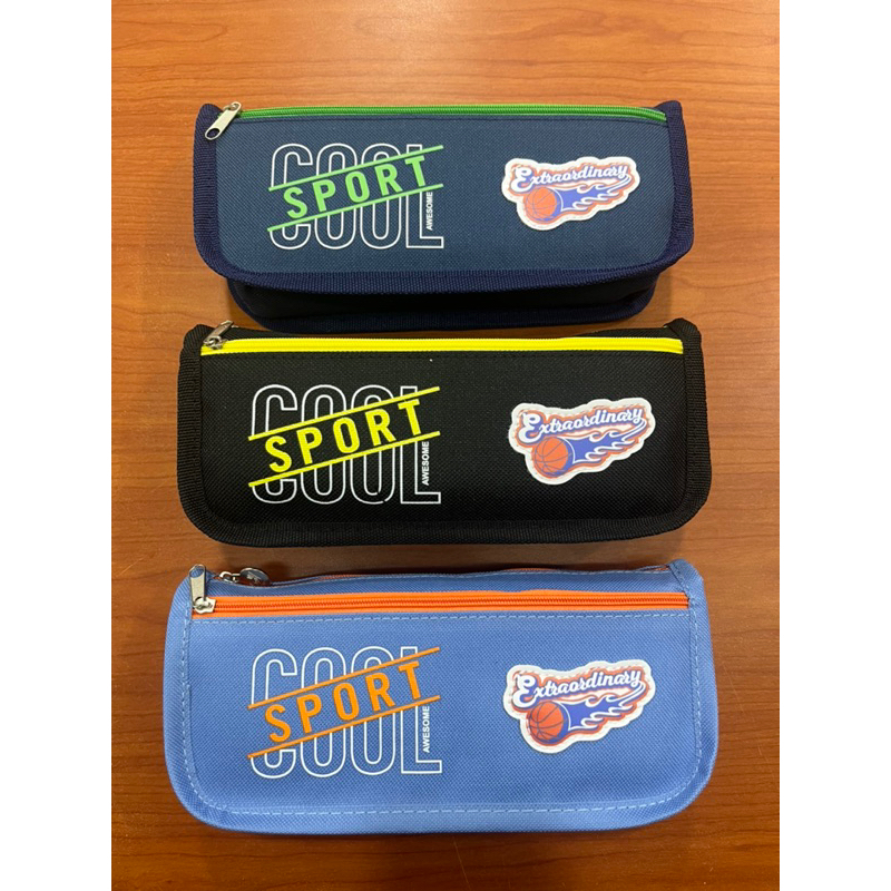 

Kotak Pensil Cowok Motif Simpel Elegan / Pencil Case Cool Sport Simplicity / Kotak Pensil Anak Cowok