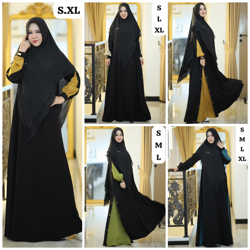 AZIZAH SET KHIMAR BY MSHEE