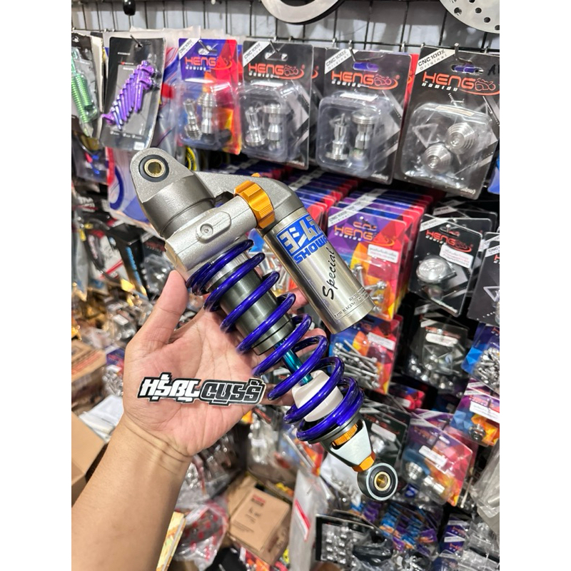 Shock showa cnc premium blue 310mm anting bebek