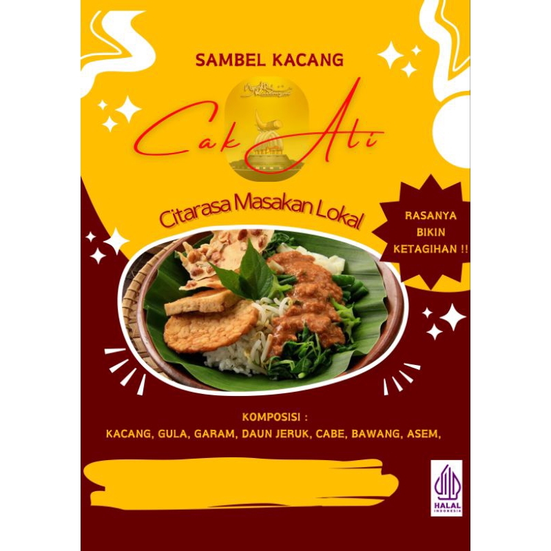 

Sambel Kacang Cak Ali