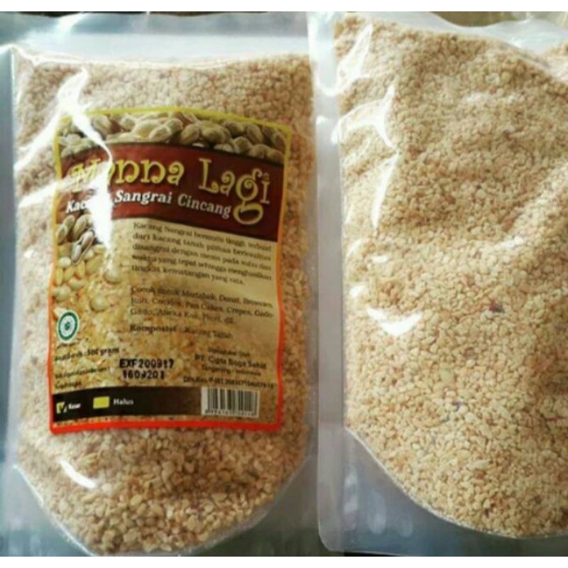 

kacang sangrai manalagi untuk topping kue dan roti