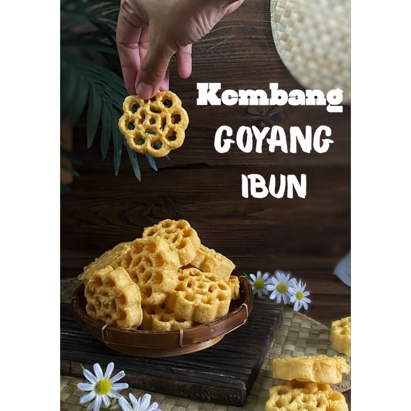 

kue kembang goyang / kembang loyang gurih renyah tanpa gula berat 100g