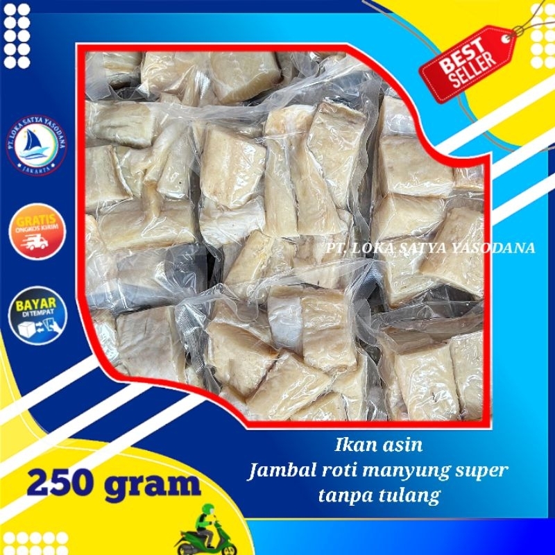 

ikan asin jambal roti super tanpa tulang 250gram