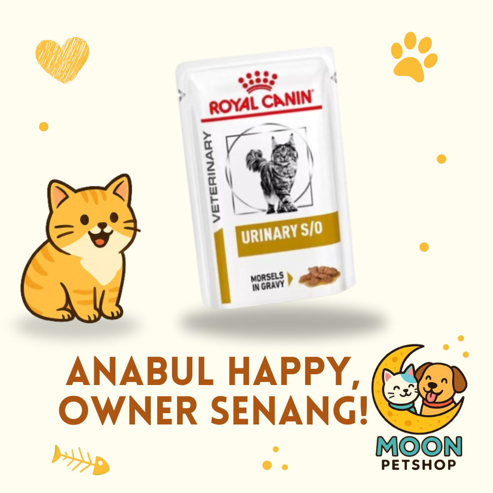 Royal Canin Urinary S/O Pouch - Makanan Basah Kucing / Royal Canin Urinary S O Wet Food