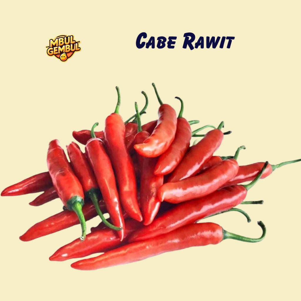 

Cabai Rawit Merah Segar 100 Gram