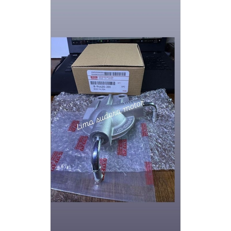 HEAD FUEL FILTER BODY FUEL FILTER BRACKET FUEL FILTER ATAS PANTHER 2.3 PANTHER 2.5 NHR55 HEAD FILTER