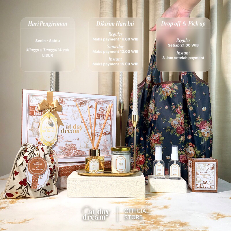 BEST SELLER ALAIA GIFT SET REED DIFFUSER HAMPERS - AT DAYDREAM