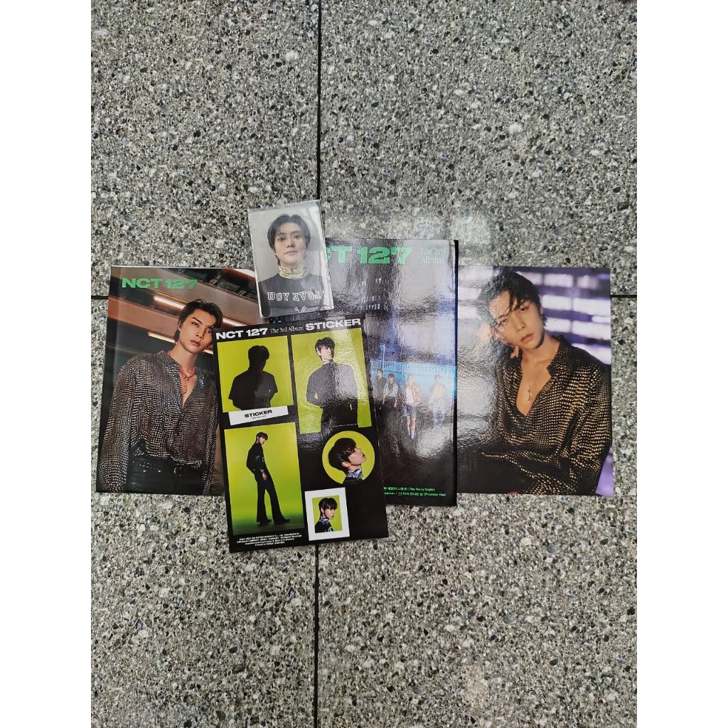 NCT 127 - The 3rd Album Sticker [Seoul City ver.] (Unsealed) Kpop Album + PC Jaehyun