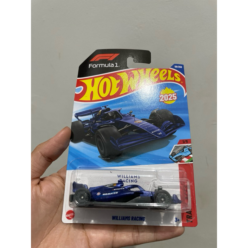 hotwheels formula 1 william racing