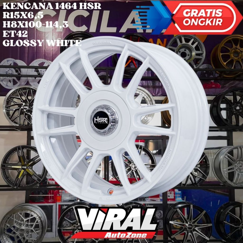 Velg Mobil Ring 15 HSR KENCANA R15 UNTUK BINGUO , CONVERO , KIJANG , LIVINA