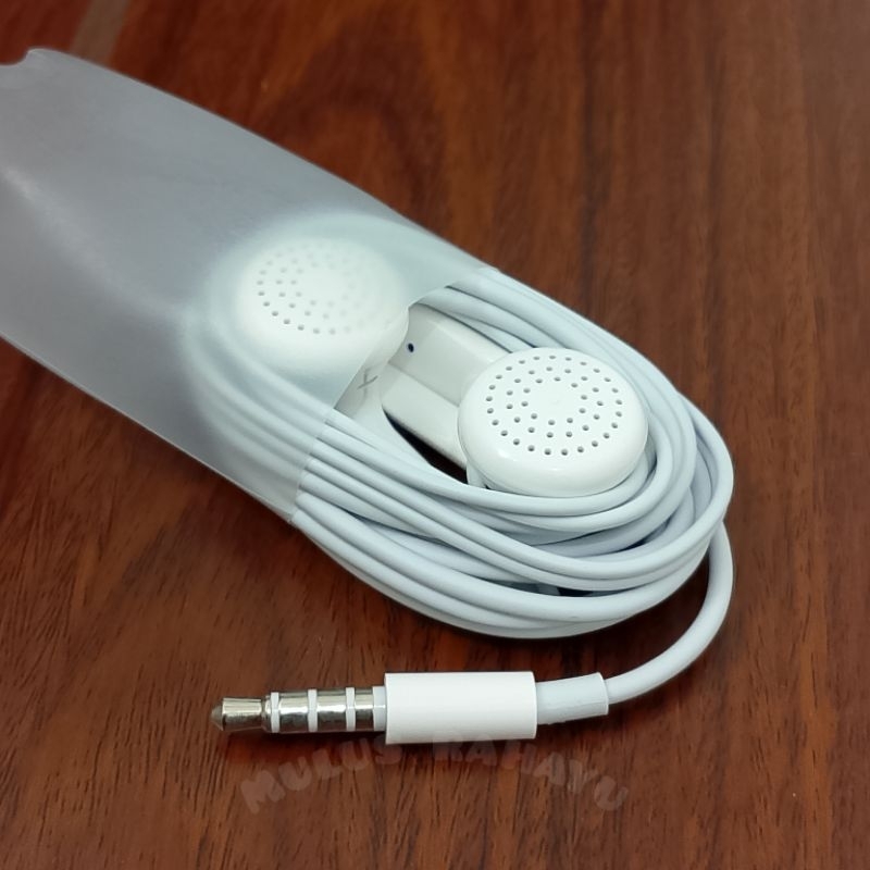 Headset Earphone Oppo Original 100% Bawaan Copotan Hp Ngebass