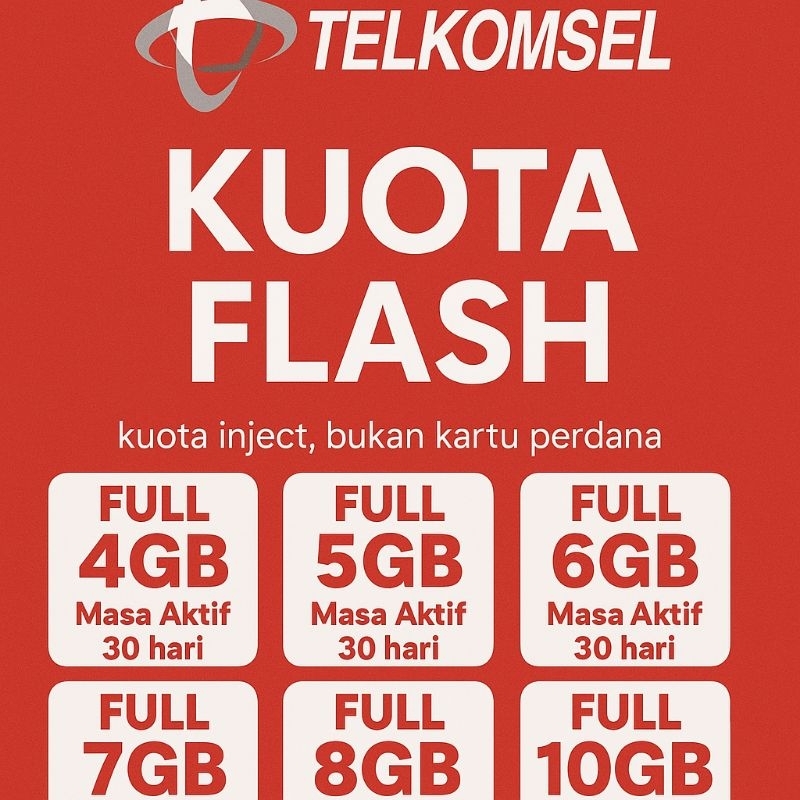 PAKET DATA TELKOMSEL FLASH